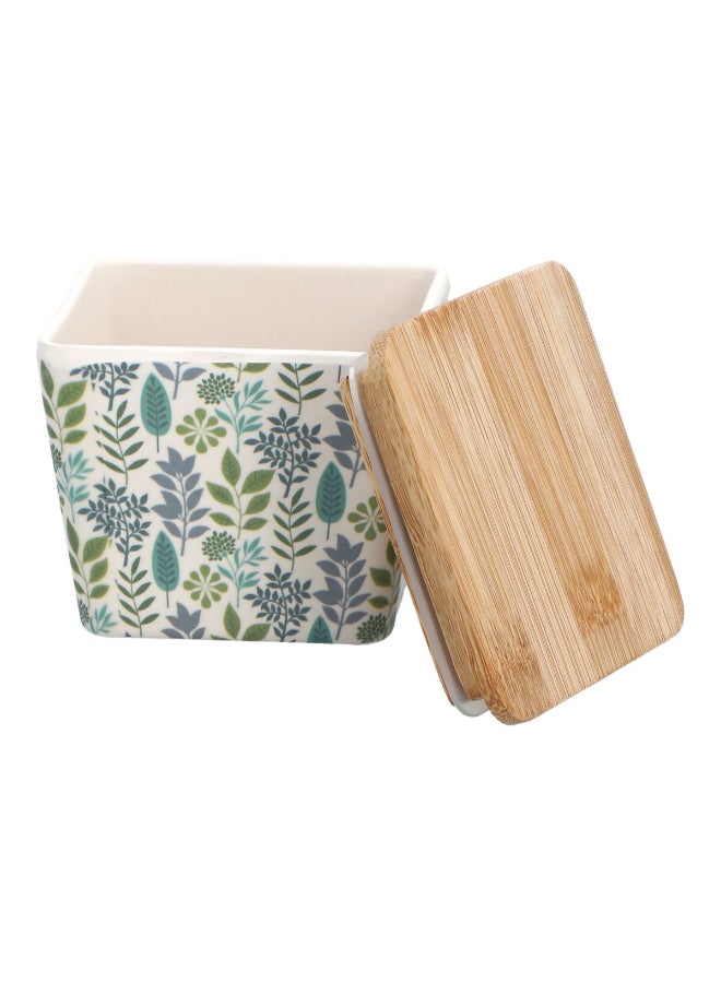 Felli Bamboo Fiber Canister with Lid Multicolor 150ml JH80371 - Image 3