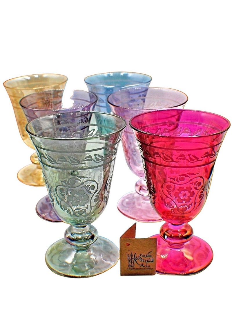 كودو آرتس أكواب عصير كؤوس عصير 6 قطع - Image 2