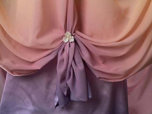 CosFantasy Women's Cosplay Costume Dress Gown Gradient Chiffon Satin Dress Halloween Outfit Size M - Image 5