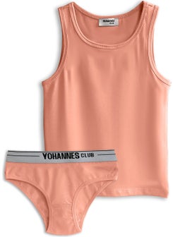Yohannes Club Girls Cotton Underwear Set Slip Panties and Undershirt  - Image 1