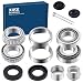 XiKe 2 Set Fits 25mm Axles Trailer Wheel Hub Kit 30205 Bearings TC30x52x10mm Seal OD 52mm Dust Cover and Cotter Pin - Image 2