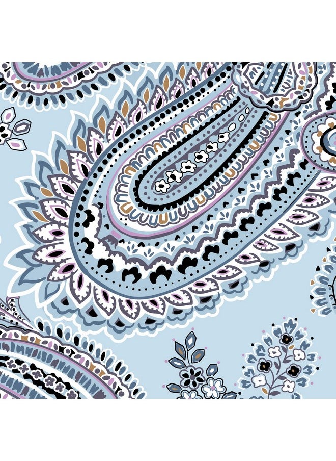 Vera Bradley - Cotton Smartphone Wristlet With Rfid Protection Soft Sky Paisley - Image 1