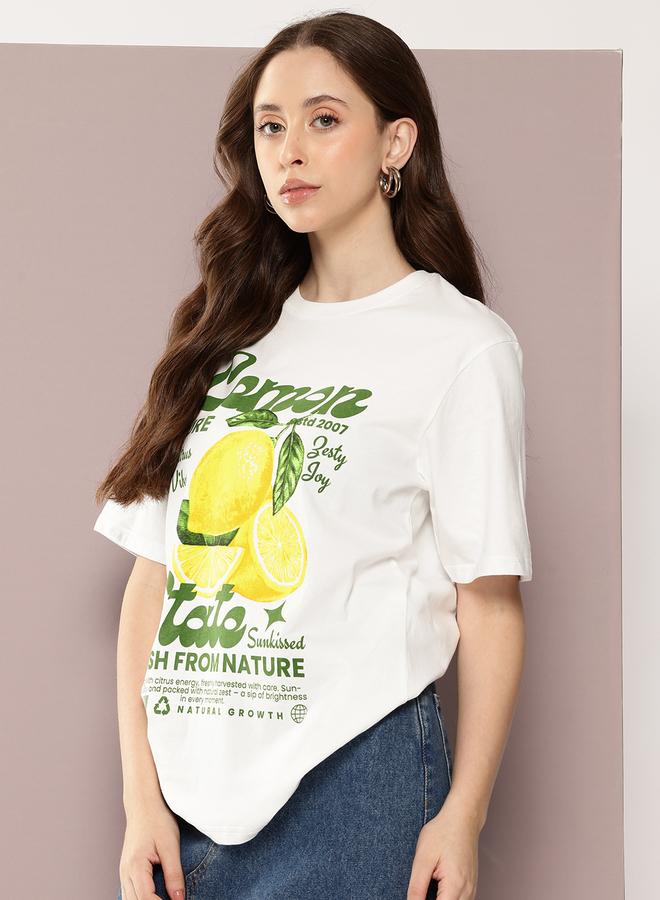 Dillinger Women Oversized Crew Neck T-Shirt - Image 1