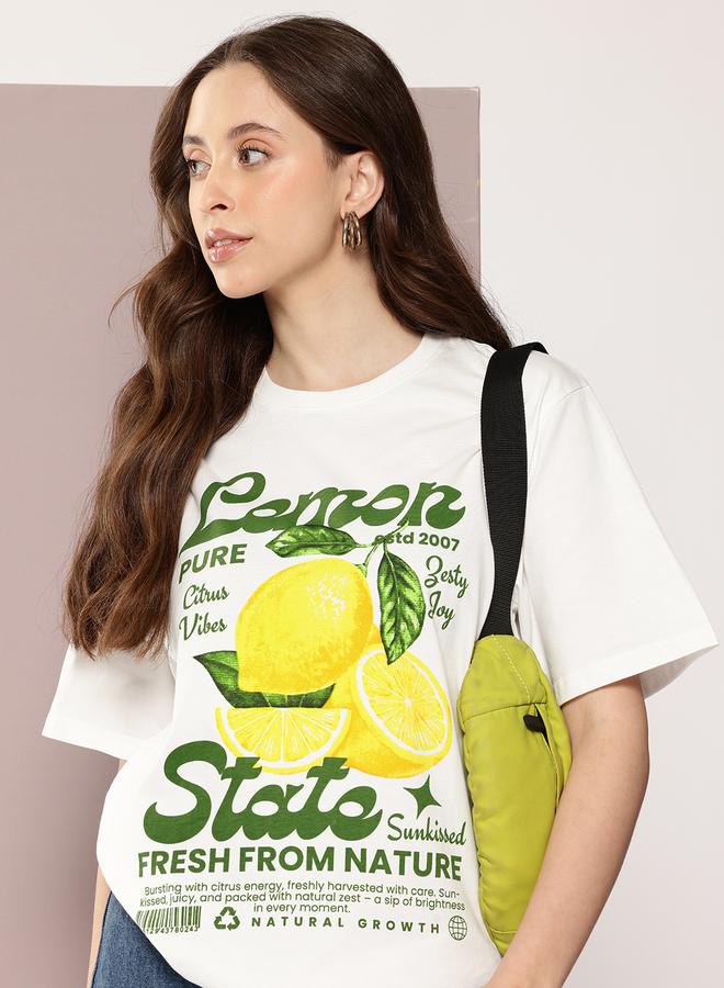Dillinger Women Oversized Crew Neck T-Shirt - Image 3