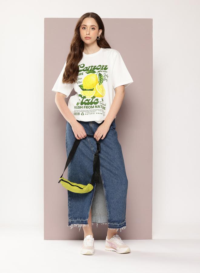 Dillinger Women Oversized Crew Neck T-Shirt - Image 5