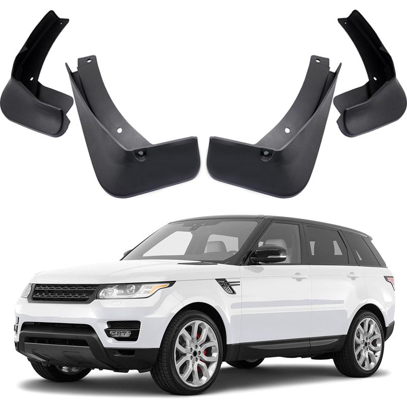 MOERTIFEI Mudguards Mud Flaps Splash Guards Fenders Compatible with 20142022 Land Rover Range Rover Sport No SVR Models 4pcs Mud Guard Kit Black - Image 2
