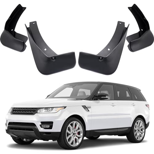 MOERTIFEI Mudguards Mud Flaps Splash Guards Fenders Compatible with 20142022 Land Rover Range Rover Sport No SVR Models 4pcs Mud Guard Kit Black - Image 1