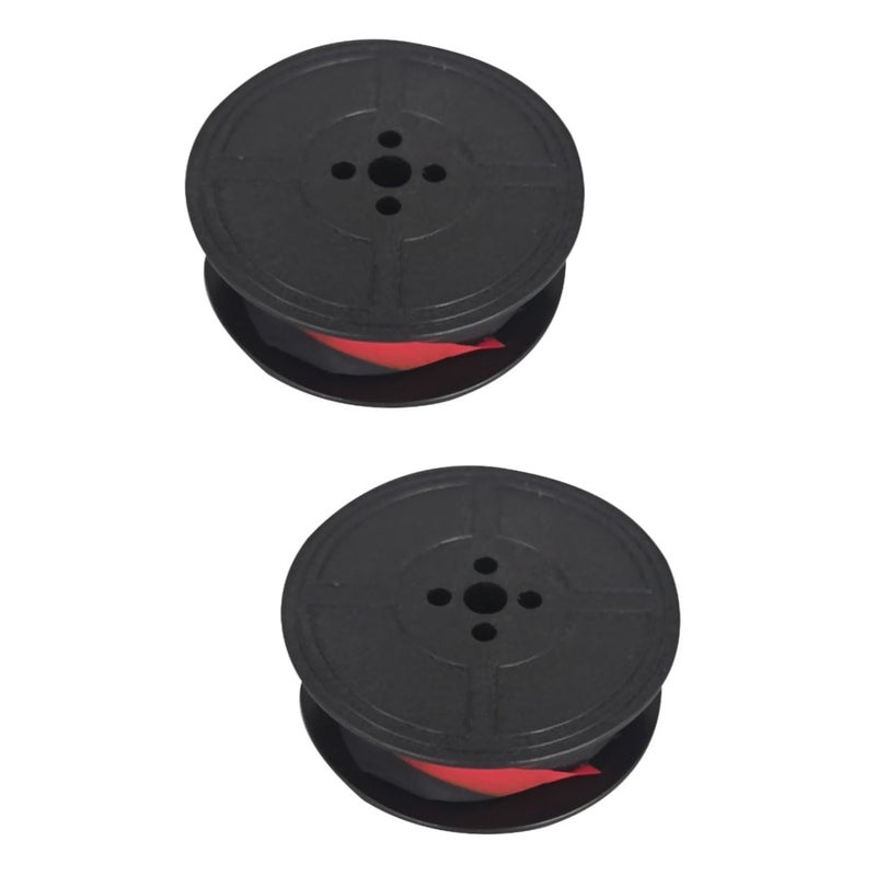 2Pcs Black Typewriter Printer Ribbon Ink Cartridge Compatible Spool Ribbon Tape - Image 2