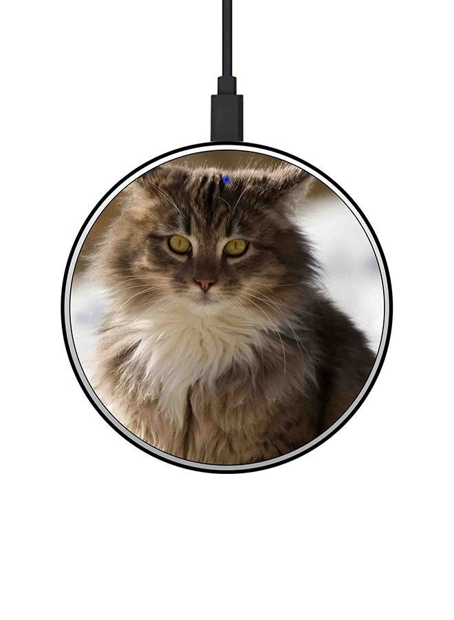 نيبمينينت شاحن لاسلكي سريع رفيع للغاية بقدرة 15 وات متعدد الألوان