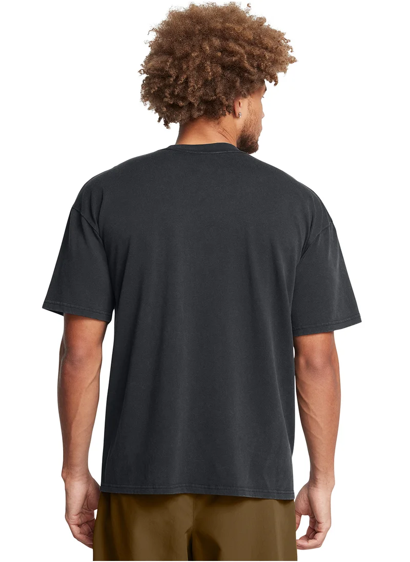 اندر ارمور Oversized Heavyweight Logo T-Shirt