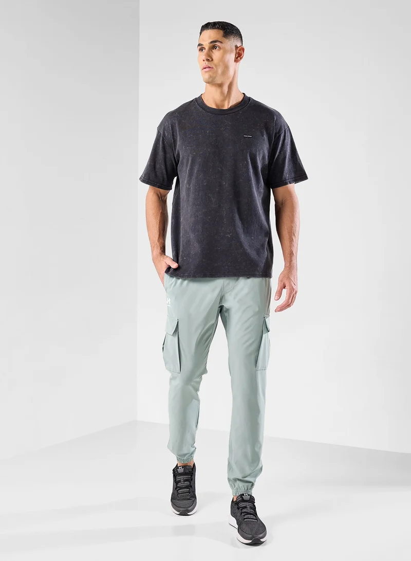 UNDER ARMOUR  Oversized Logo T-Shirt for Men | Best Price UAE
