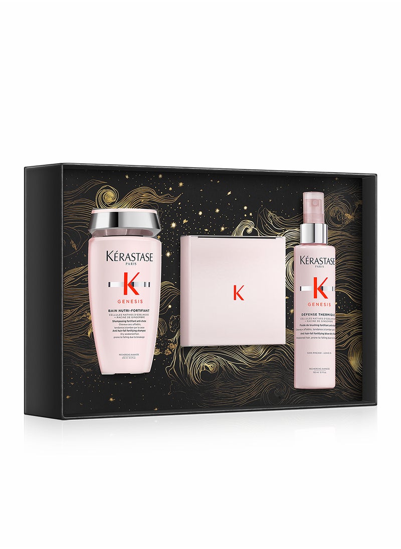KERASTASE مجموعة جينيس لمكافحة تساقط الشعر للشعر الجاف والضعيف  - Image 2