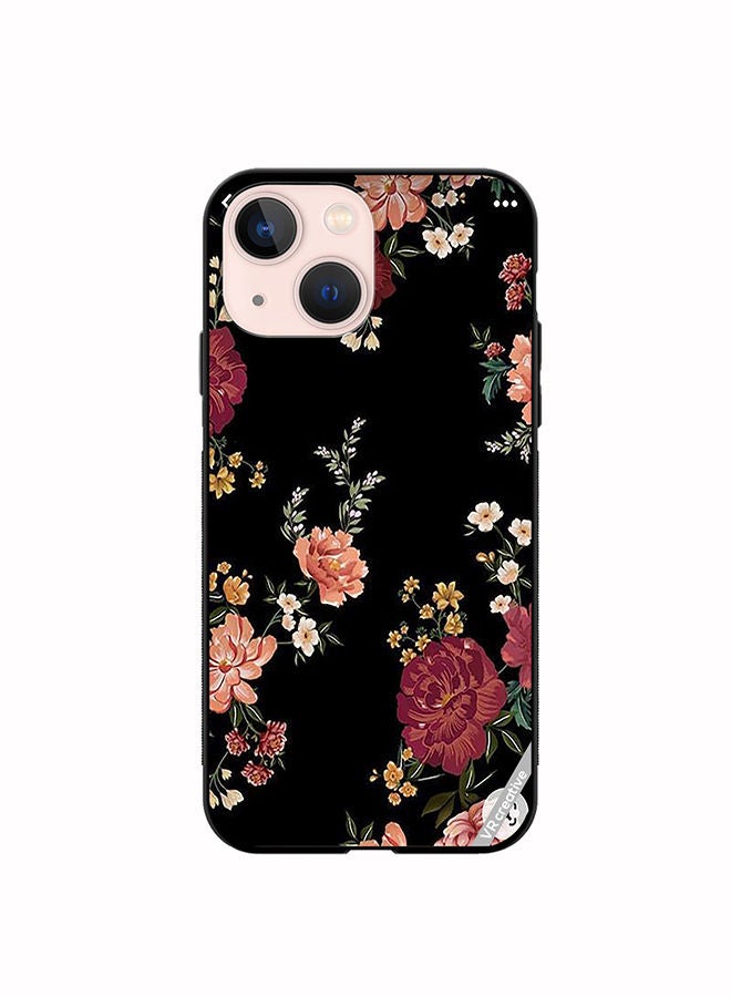 VR CREATIVE Protective Case Cover For Apple iPhone 13 Flower Design Multicolour - Image 1