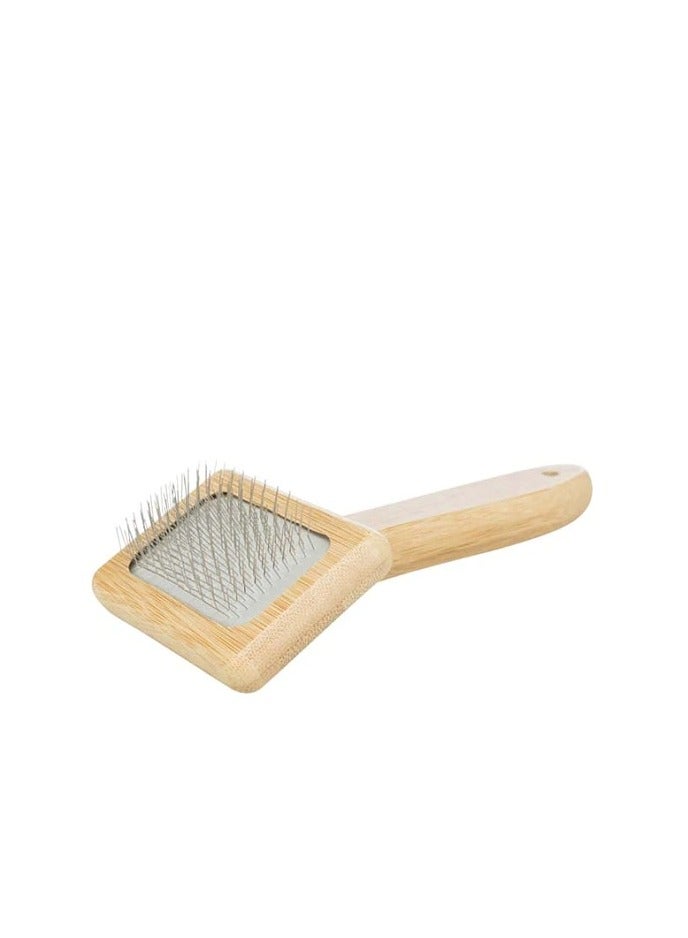 Trixie Soft Bamboo/Metal Brush - Image 1