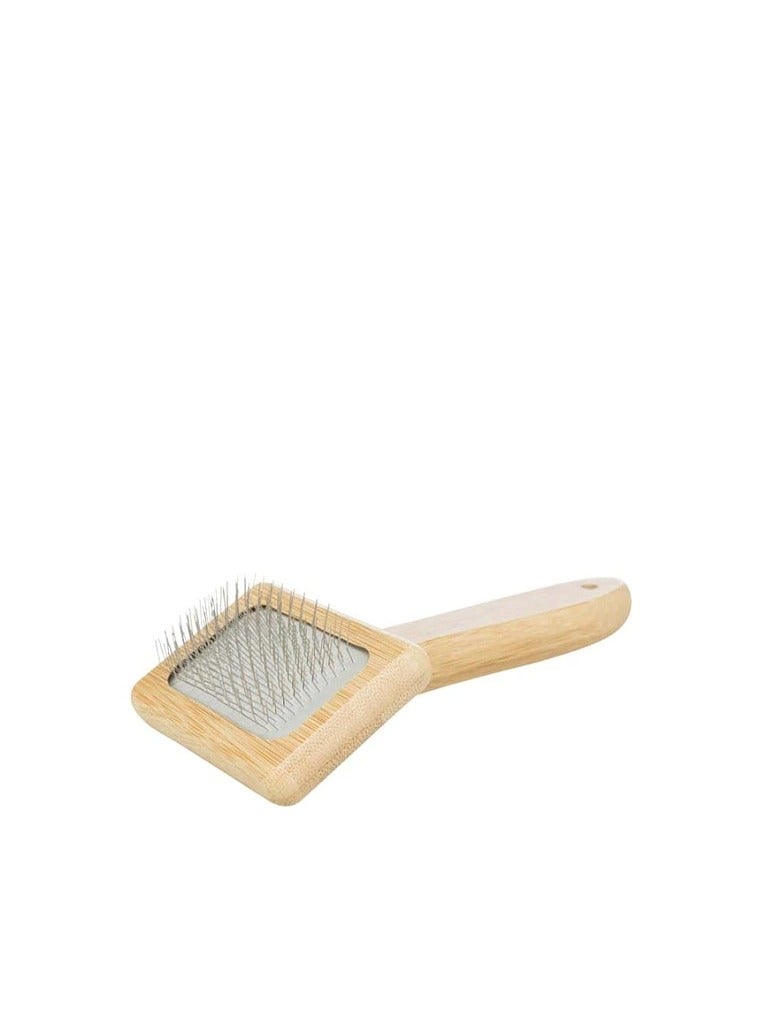 Trixie Soft Bamboo/Metal Brush - Image 2