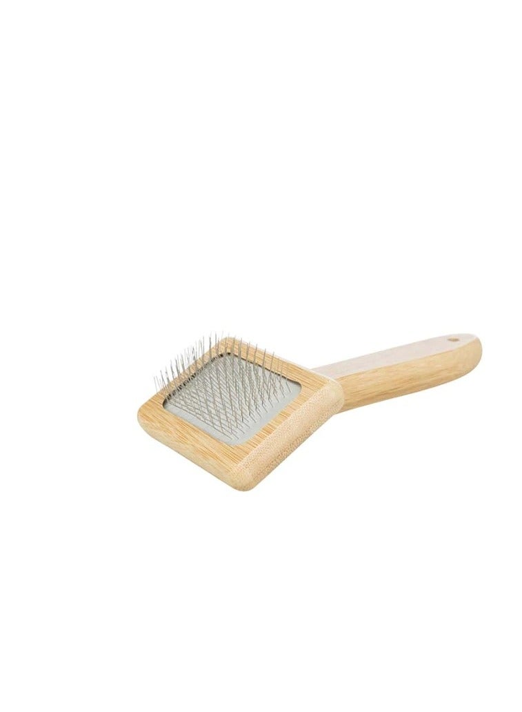 Trixie Soft Bamboo/Metal Brush - Image 3