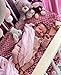 Anano Reborn Baby Dolls Silicone Full Body20 in Realistic Baby Doll Girl Full Silicone Babys Doll Lifelike Newborn Babies Real Life Reborn Dolls Painted Hair with Accessories - Image 4