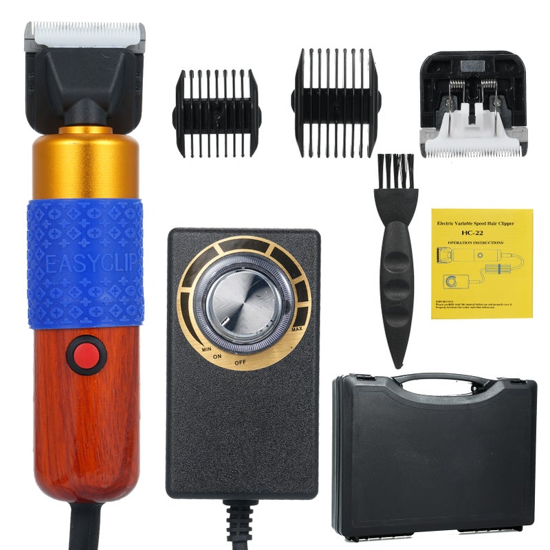 Carpet Trimmer Tufting Clippers Stepless Speed Carpet Shears with 2 Blades Low Noise Rug Tufting Trimmer Carpet Carving Clippers Rug Making Tool for Tufting Carpet Rug Clean 200W - Image 1