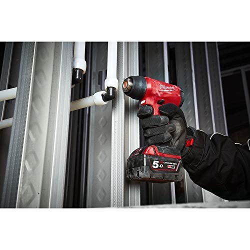 Milwaukee M18 Bhg-0 Cordless Heat Gun 18V Bare Unit  Red - Image 2