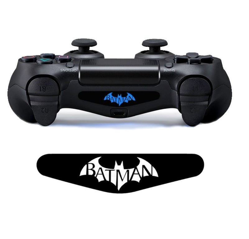 Elton Batman Logo Led Decal bar Sticker Set for dualshock 4 - Image 4