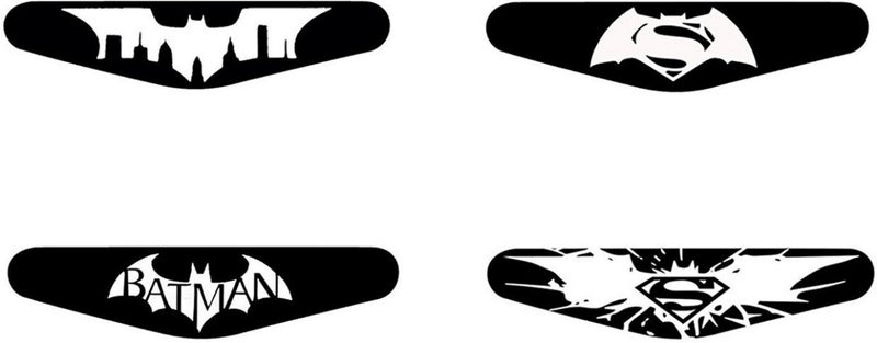 Elton Batman Logo Led Decal bar Sticker Set for dualshock 4 - Image 1