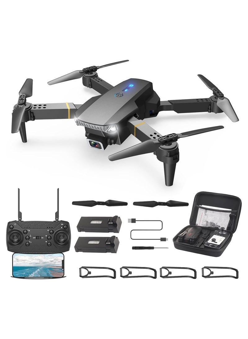 BJollys - E99 PRO Drone with 4K HD Dual Camera, Obstacle Avoidance, Foldable, Height Keep, Mini. - Image 1