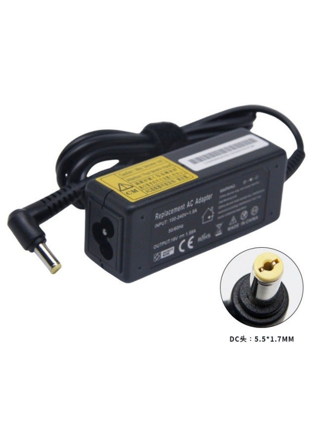 Suitable for Acer/Acer Notebook Power Adapter 30W 19V-1.58A 5.5*1.7mm Charger - Image 1