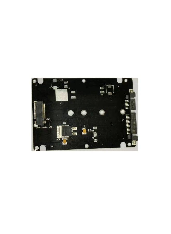 Ngff To Sata Dual-use Adapter Card Mini Sata To Converter Card Msata Digital Computer Accessories-Color:CS-S1