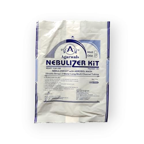 Agarwals Nebulizer Mask with Air Tube and Medicine Chamber (Child Kit) - Pack of 5 - Image 5