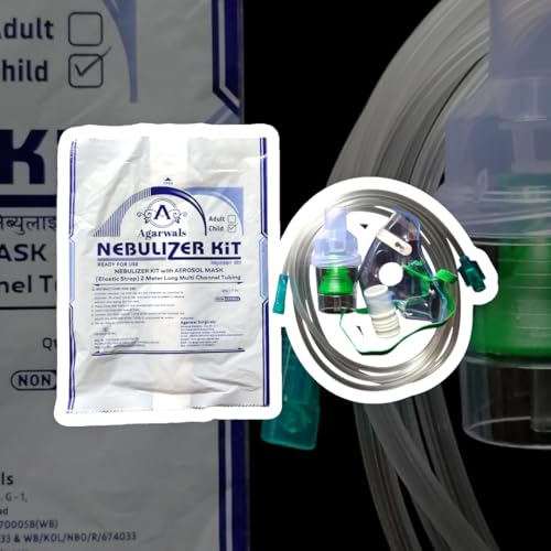 Agarwals Nebulizer Mask with Air Tube and Medicine Chamber (Child Kit) - Pack of 5 - Image 4