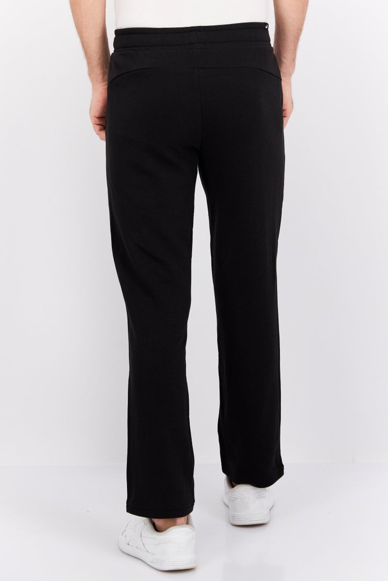 PUMA Men Sportswear Fit Brand Logo Training Sweatpants, Black  - Image 3