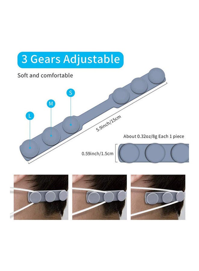 NIBEMINENT Adjustable Silicone Mask Strap - Image 3