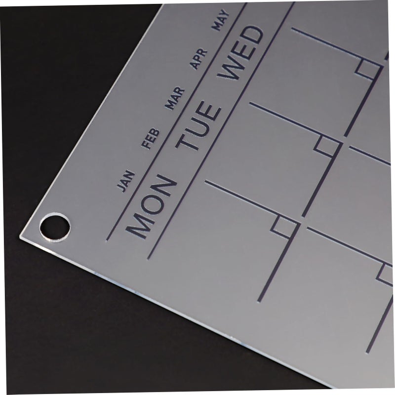 Erasable Desk Whiteboard Planner 12x8 Inches Memo Board Student Wedding Wall Decor - Image 3