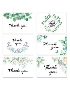 KASTWAVE 30 Pack Thank You Card with Envelopes, Note, 6 Style Gratitude Cards for Wedding Greeting Baby Shower Bridal Anniversary  - Image 1