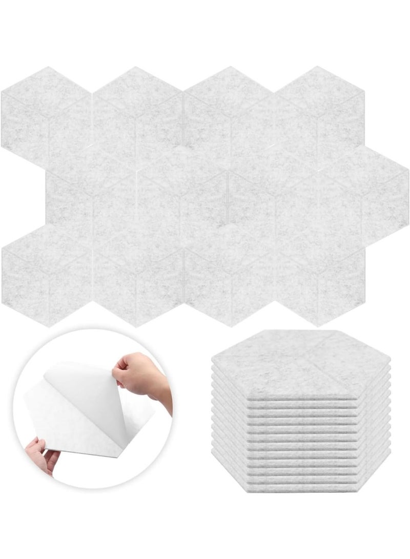 Relex Sound Absorbing Board, 12PCS Self-adhesive Acoustic Panels, Square Acoustic, High Density Sound Proof Foam Panels, for Walls Acoustic Treatment Home Studio Gaming Room (Grey) - Image 1