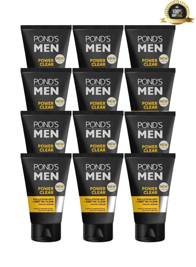 بوندز 12 قطع مقشر الوجه القوي لإزالة التلوث والزيوت العميقة - Image 1