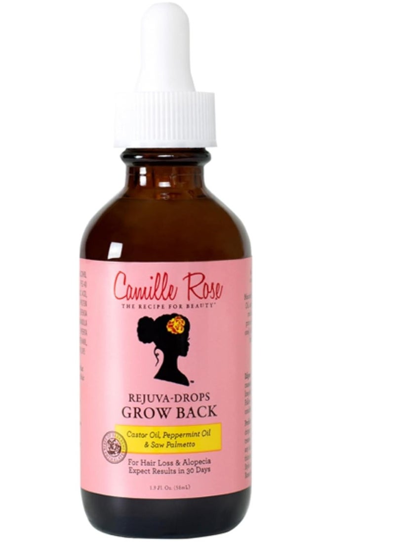 Camille Rose Naturals - Rejuva Drops - Drops Grow Pack by Camille Rose, 2 fl oz 58 ml - Image 1