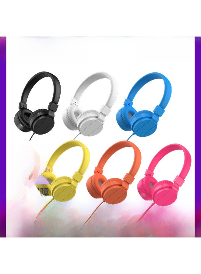 Trendy Music Instrument Headset Wired Foldable Electronic Piano Guitar Computer Gift Colorful Over-Ear Headphones Sound Quality-Color:Separate Packing Box (note Color) - Image 2