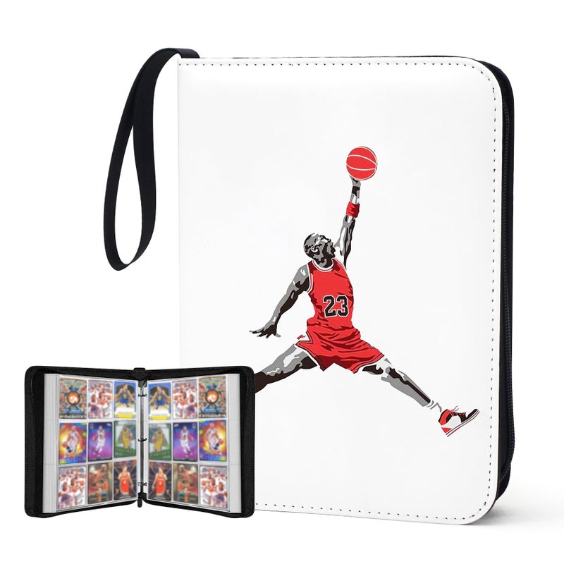 WTVIDAS 900 Pockets Basketball Card Binder,Basketball Trading Cards Holder Card Collectors Album,Waterproof Card Storage Book with Removable Sleeves,Compatible with Basketball Cards 2024-25 Sports Cards - Image 1