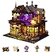 Flever Dollhouse Miniature DIY House Kit Creative Room with Furniture for Romantic Artwork Gift Magic Treasure House - Image 2