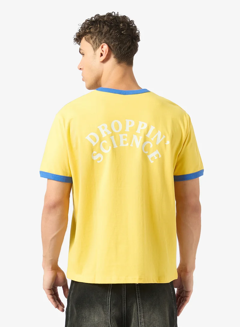 جرايمي Droppin Science Ringer T-Shirt