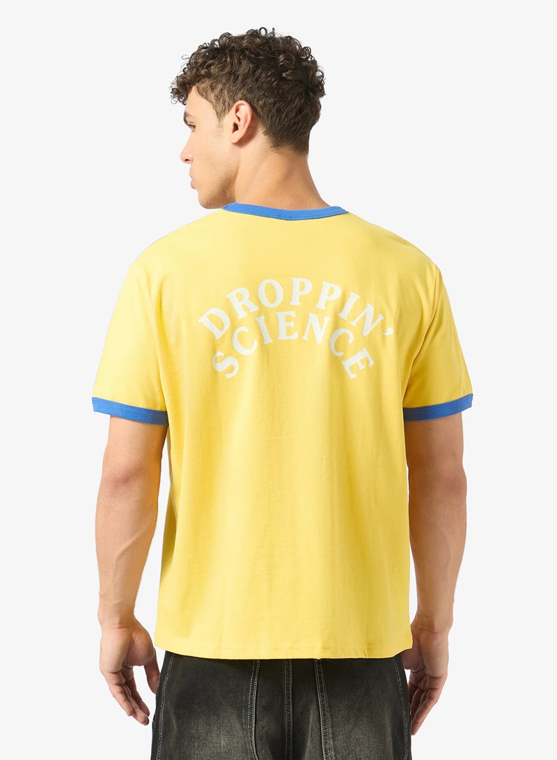 Grimey Droppin Science Ringer T-Shirt - Image 2
