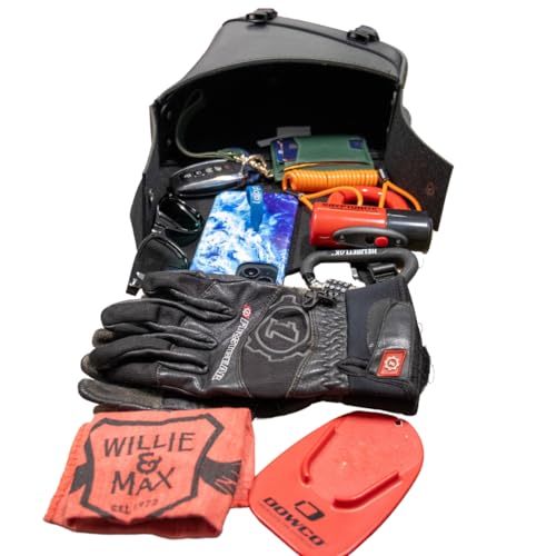 Dowco Black Synthetic Leather Black Jack Motorcycle Swingarm Bag for Sportster/Dual Shock Models - Black Buckle - Made in USA by Willie & Max [59778-05] - Image 2