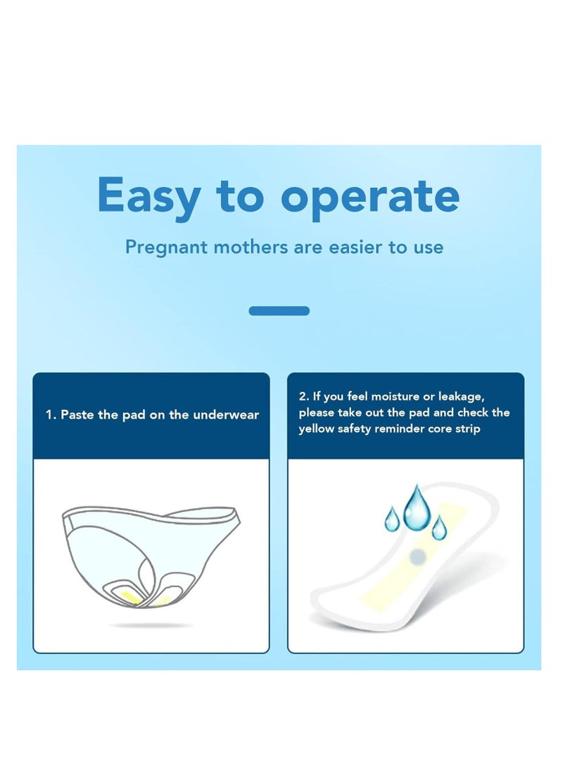 Amniotic Fluid Leakage Detection, Amniotic Fluid Test Strips, Rapid Color Development For Amniotic Fluid, Early Warning Signs For Amniotic Fluid Problems, PH Test Strip Detects Pads for Puerpera 5pcs - Image 3