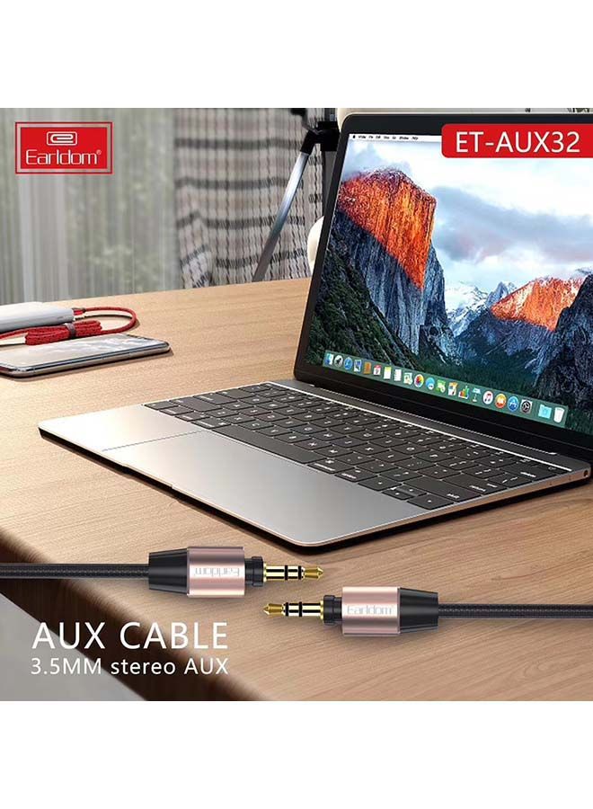 NIBEMINENT 3.5mm To AUX Audio Cable Black - Image 3