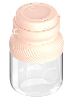 XVersion Personal Portable Rechargeable Juicer Cup 700ml Large Capacity, Fast Juicing, Stainless Steel Cutter, Easy Clean – Pink  - Image 1