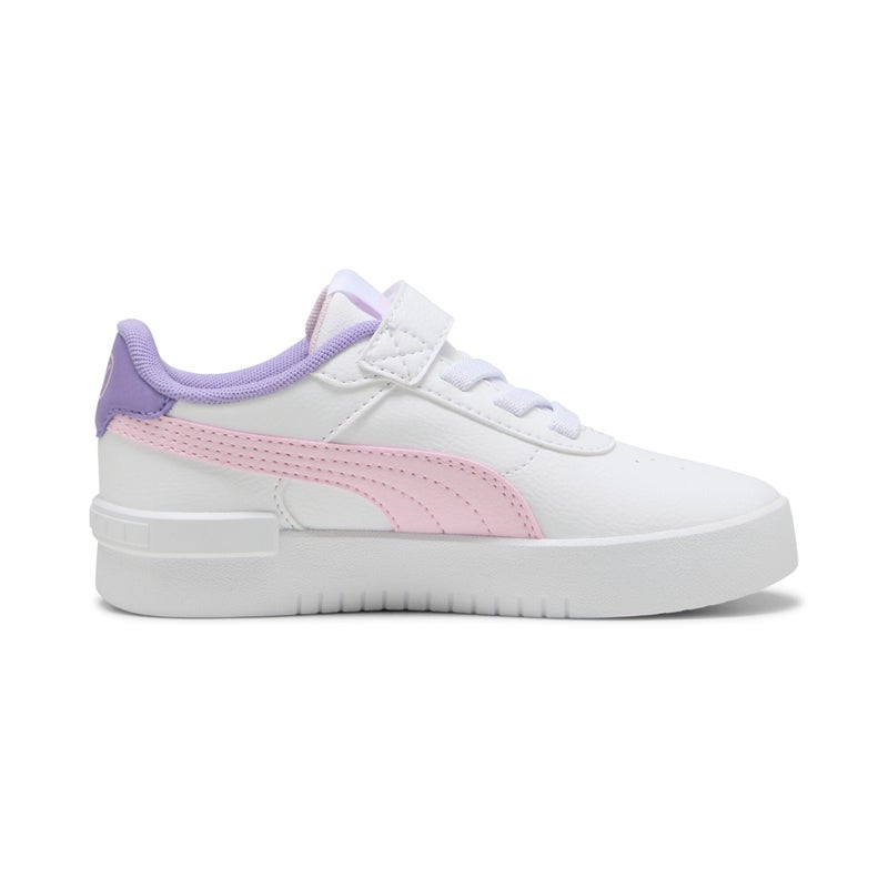PUMA Jola Colorful Rainbow Girls White Sneakers - Image 5