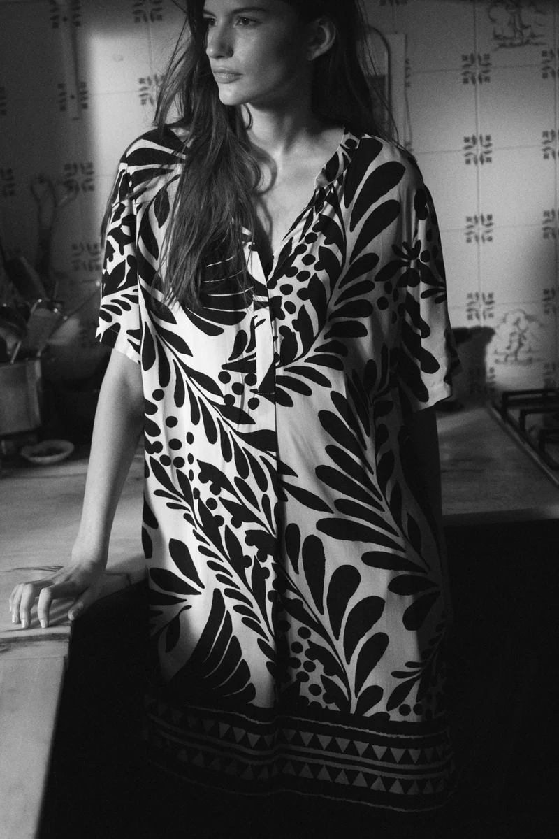 H&M Viscose tunic dress