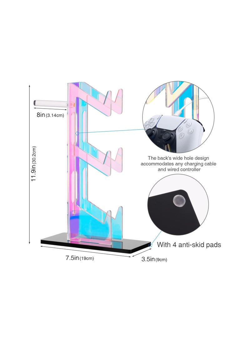 Universal 3 Tier Controller Holder and Headset Stand for PS5 Xbox ONE Switch STEAM, Controller Stand Gaming Accessories, Build Your Game Fortresses - pzsku/ZB1E65DDEED66158F2010Z/45/_/1720777979/50a521e8-d8d6-4aec-af09-33779f5c7c68