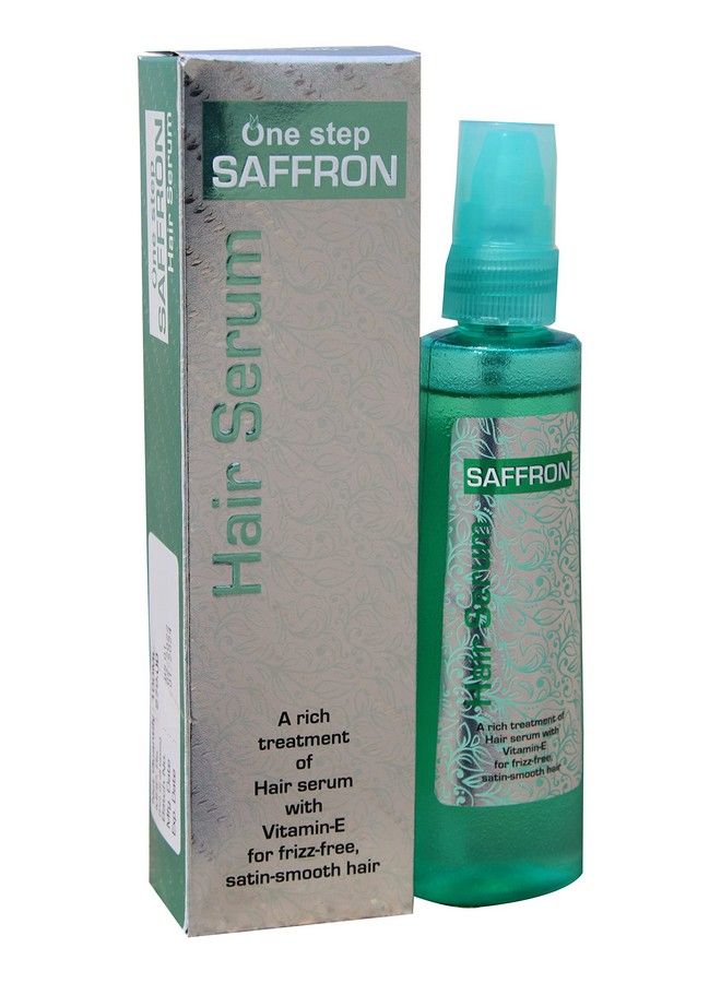 Ampex Saffron Hair Serum For Women & Men/Contains Walnut Oil/Instant Shine & Smoothness/Regular Use Hair Serum For Dry & Wet Hair/Gives Frizz Free Hair/Soft And Silky Touch 100Ml - Image 1